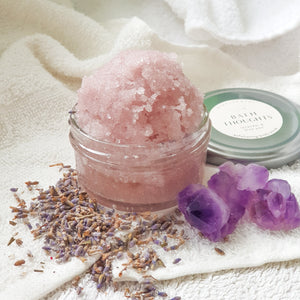 Bath Thoughts Body Scrub - Lavender & Blue Pea