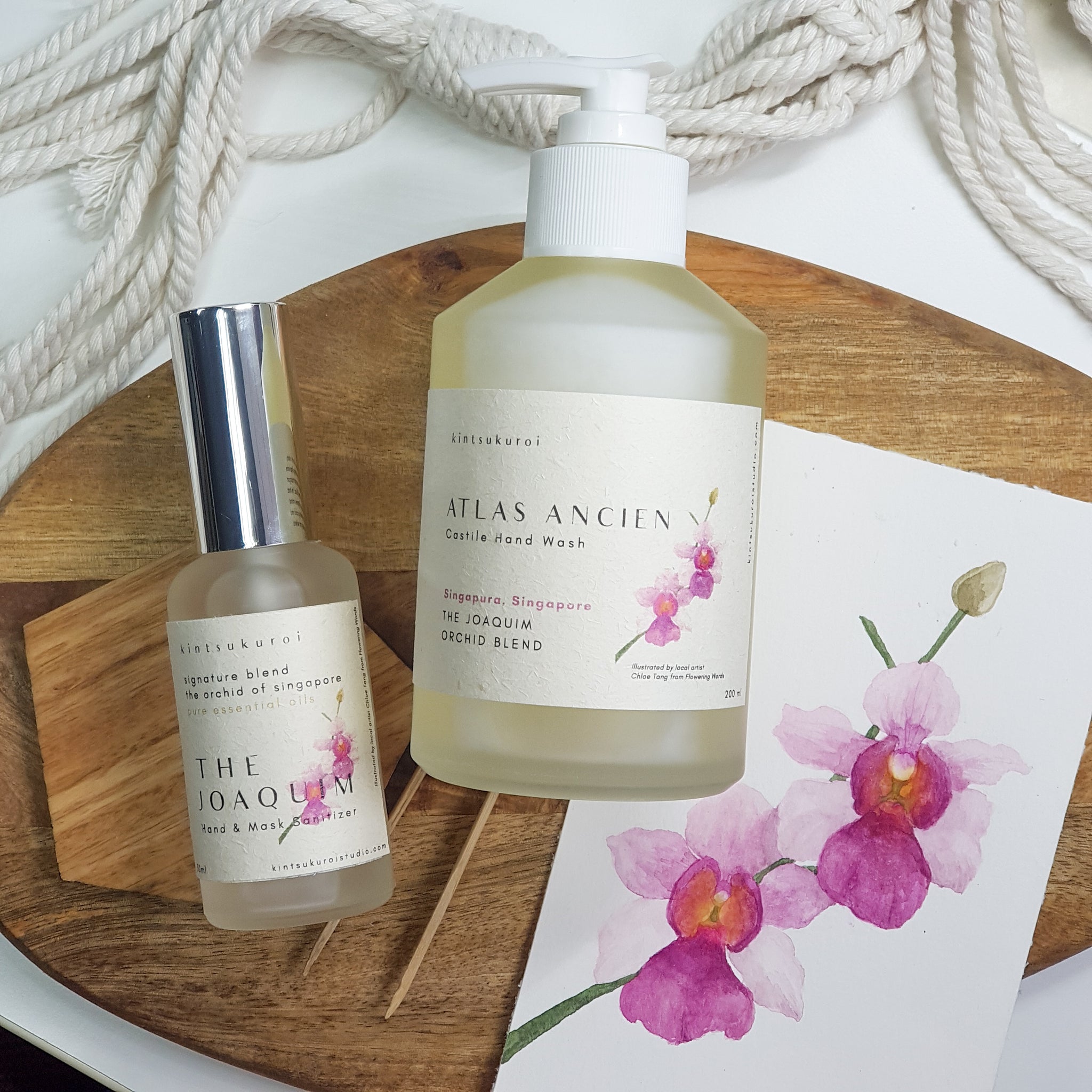 The Joaquim Orchid Blend Hand & Mask Sanitizer