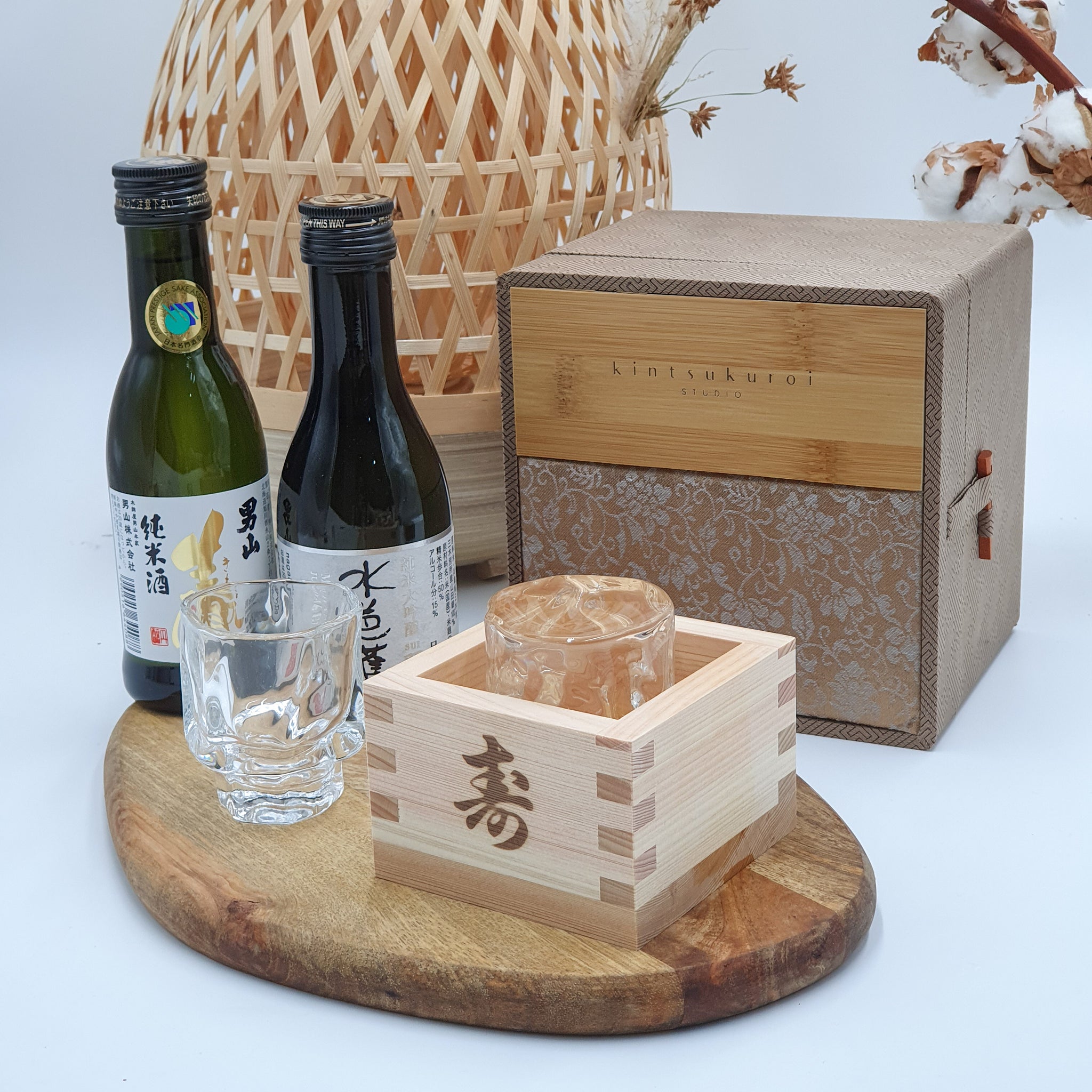 Wabi Sabi Sake Masu Gift Set