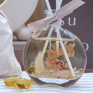 Yuzuyu Onsen Crystal Herbarium Reed Diffuser