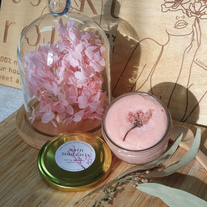 Bath Thoughts Body Scrub - Spring Blossoms Sakura Rose