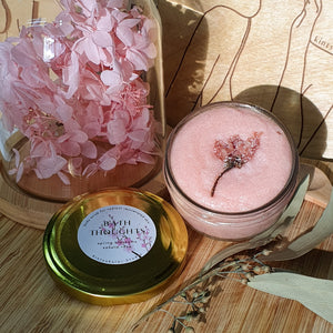 Bath Thoughts Body Scrub - Spring Blossoms Sakura Rose