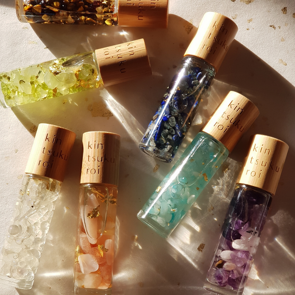 Crystal Essential Oil Roller Bundles