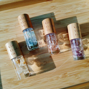 Mini Crystal Essential Oil Rollers