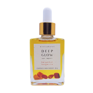 DEEP GLOW Crystal Body Oil - Sun Repair