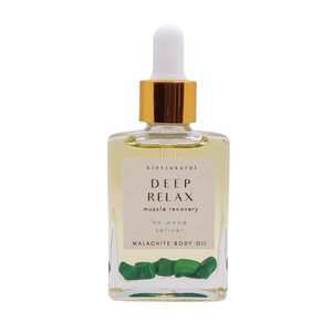 DEEP RELAX Crystal Body Oil - Muscle Recovery